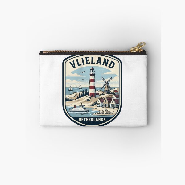 Item preview, Vintage Vlieland Netherlands Coastal Travel Badge designed and sold by k3rstman1.