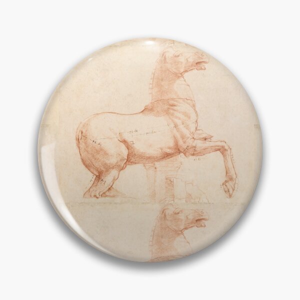 Item preview, Red Chalk Horse Anatomy Study designed and sold by artofuniverse.