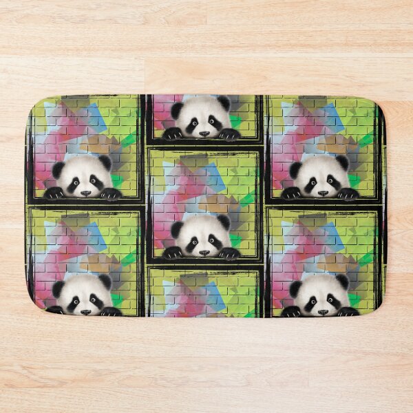 Item preview, Cute Little Panda Sitting Down designed and sold by MIKEASHOP156.
