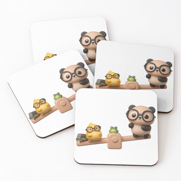 Item preview, Smart Animals on Balance Beam designed and sold by Agnisherl.