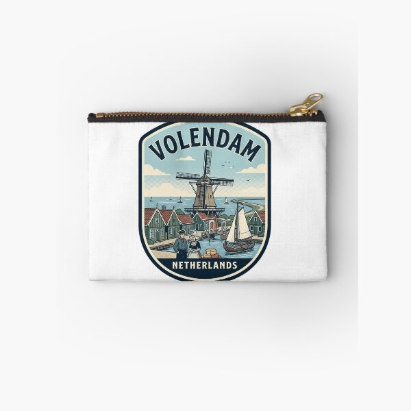 Item preview, Vintage Volendam Netherlands Dutch Windmill Travel Badge designed and sold by k3rstman1.