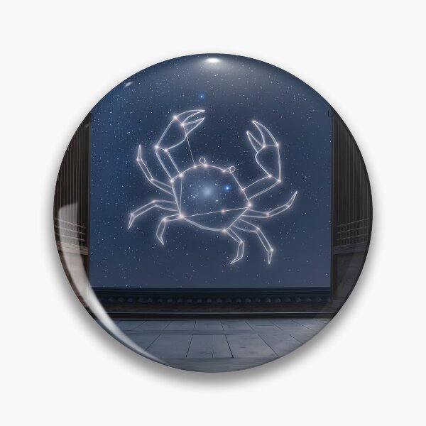 Item preview, Cancer Constellation over a Traditional Hanok: Celestial Embrace of Starlight | Fine Art Print designed and sold by SOOstudio73.