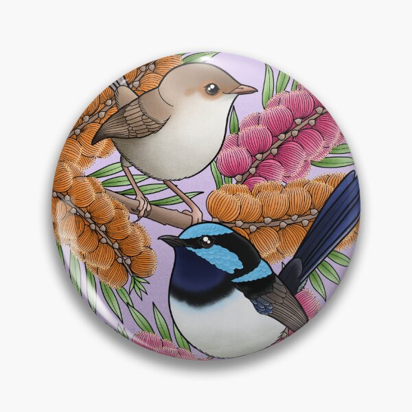Item preview, Fairy Wrens designed and sold by Catty Crafts.
