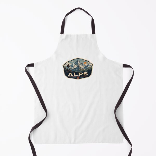 Item preview, The Alps Mountains Graphic designed and sold by FanFueledStickers.