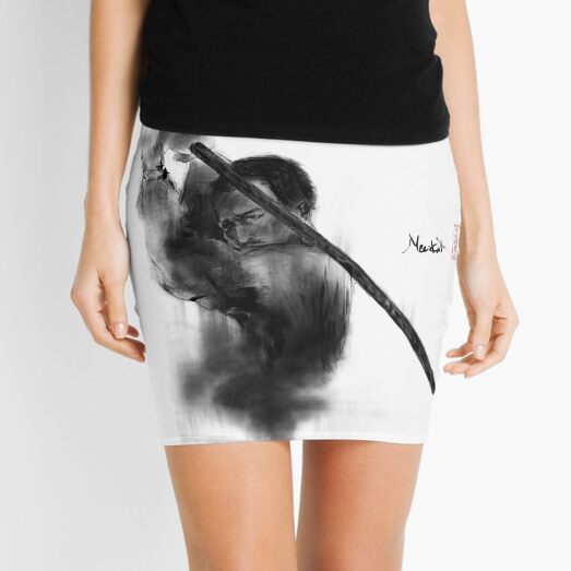The Stick-Fighter Mini Skirt