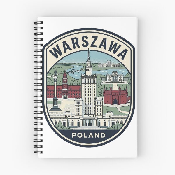 Item preview, Warszawa Poland Vintage Travel Badge designed and sold by k3rstman1.