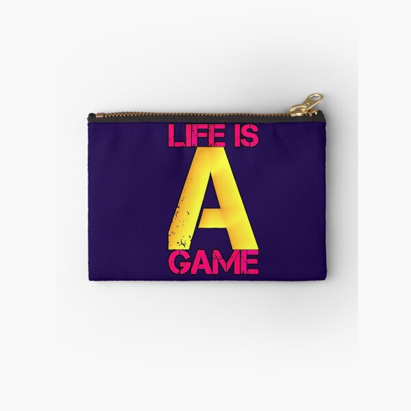 Item preview, Life Is A Game | Typographic Design A designed and sold by AstronautMerch.