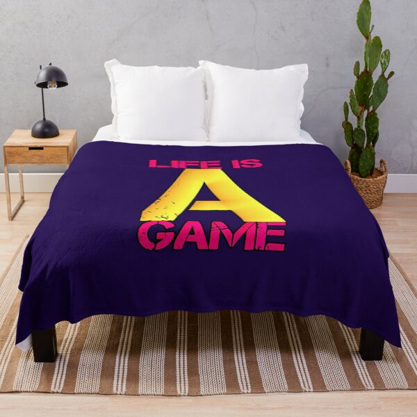 Item preview, Life Is A Game | Typographic Design A designed and sold by AstronautMerch.