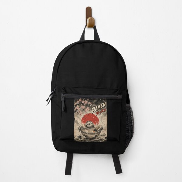 Item preview, Sloth Bath Ramen Sumie Japanese Vintage designed and sold by TomFrontierArt.