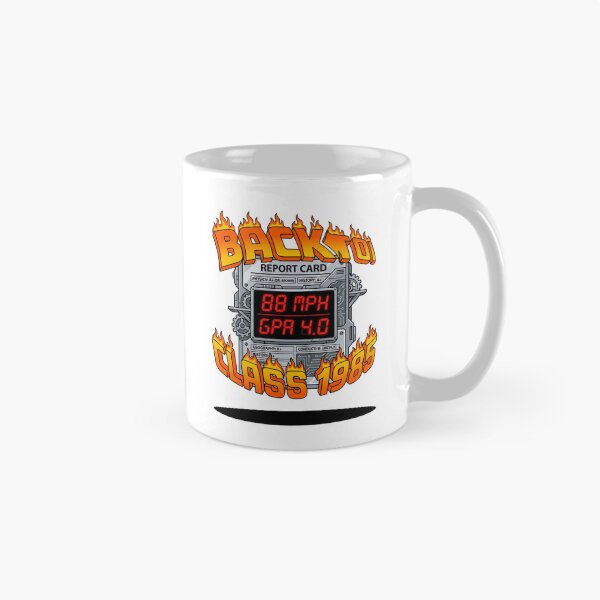 Item preview, Back To Class 1985 Report Card 88 MPH GPA 4.0 designed and sold by Rare By Hero.
