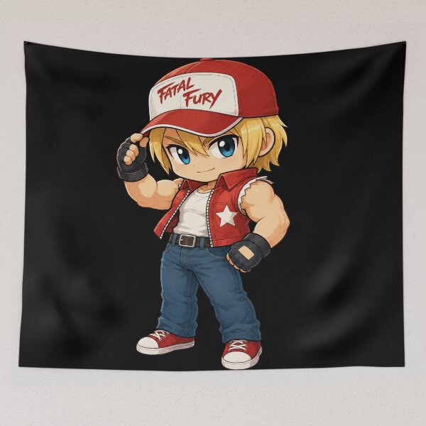 Item preview, Chibi Terry Bogard Street Fighter 6 | SF6 Fanart designed and sold by bapupa.