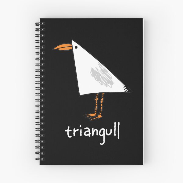 Item preview, Triangull Triangle Seagull Bird Pun Funny Geometric Sea Gull Cute Animal Wordplay Clever Math Joke 2 designed and sold by modoodles357.