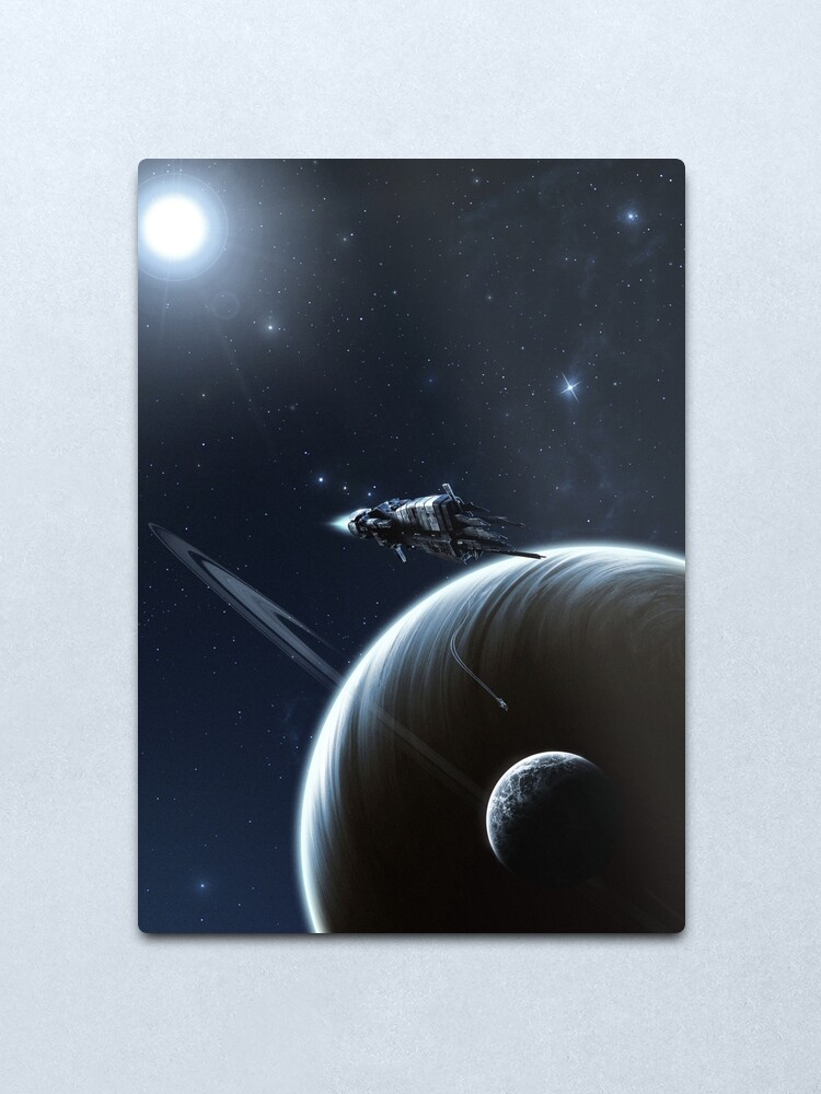 Alternate view of In the Pipe Five by Five Metal Print