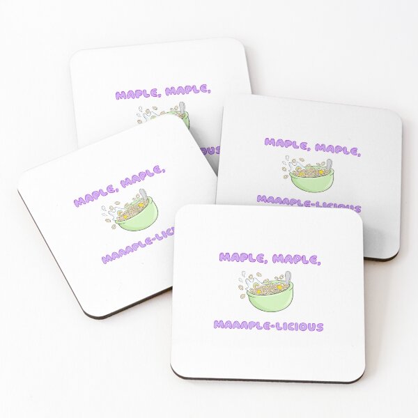 Item preview, Two and a Half Men - Maple-Licious (purple) designed and sold by Jennavbeestudio.