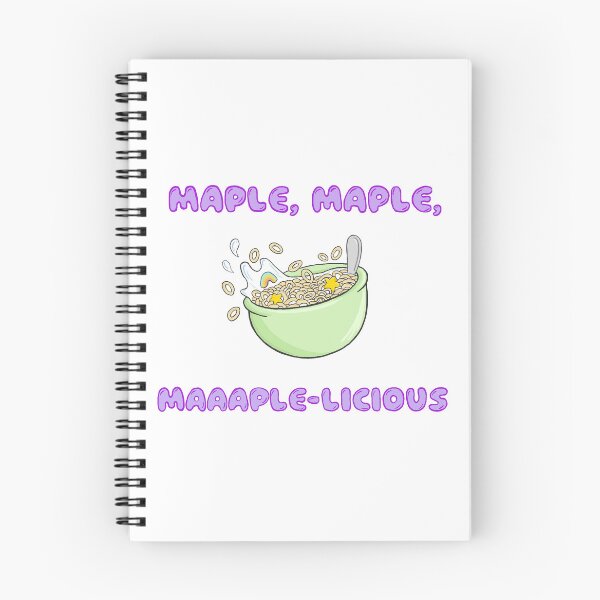 Item preview, Two and a Half Men - Maple-Licious (purple) designed and sold by Jennavbeestudio.