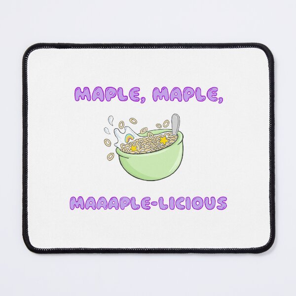 Item preview, Two and a Half Men - Maple-Licious (purple) designed and sold by Jennavbeestudio.