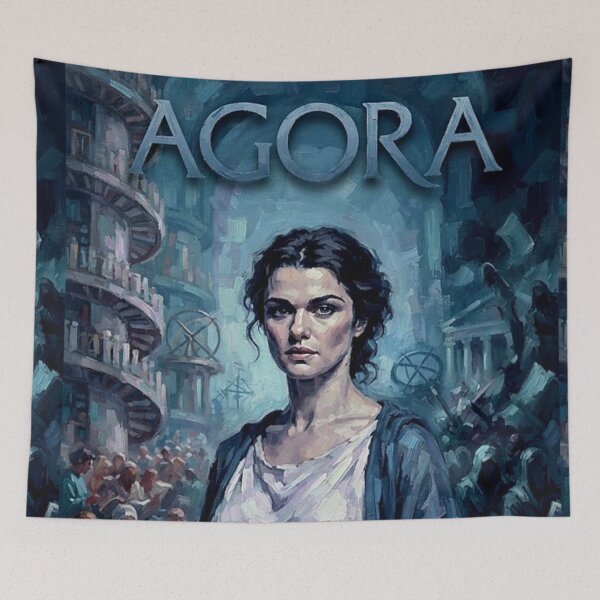Item preview, Agora Historical Drama Fine Art Tribute designed and sold by Art's Diner.