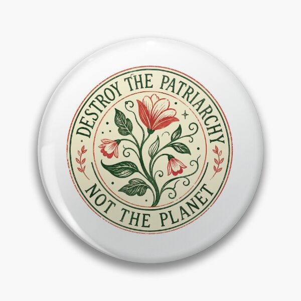 Item preview, Feminist Eco Activist Floral designed and sold by thewaffleist.