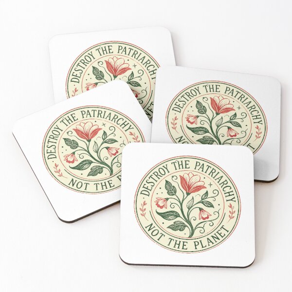 Item preview, Feminist Eco Activist Floral designed and sold by thewaffleist.