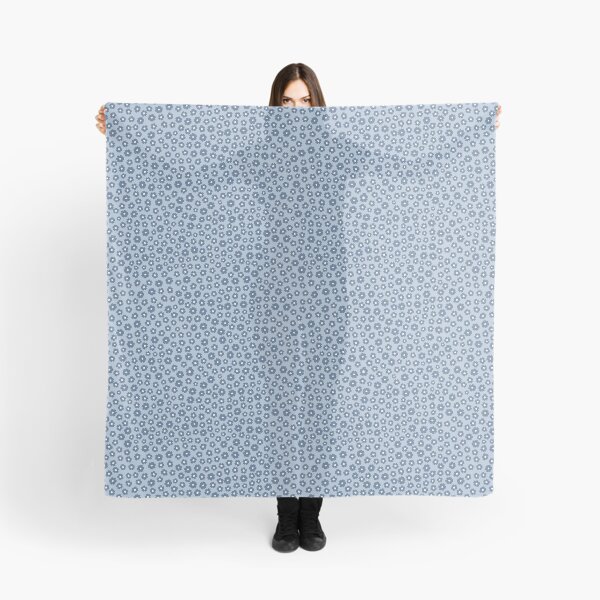 Item preview, Dusty Blue Ditsy Floral Pattern designed and sold by Zaya_art.