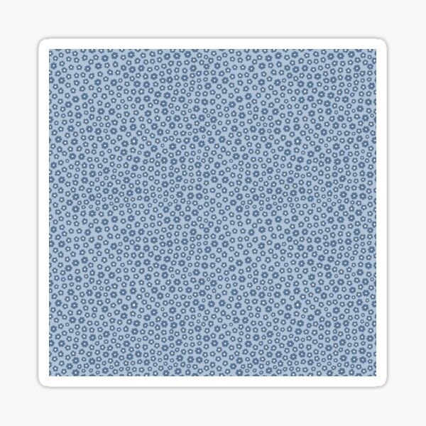 Item preview, Dusty Blue Ditsy Floral Pattern designed and sold by Zaya_art.