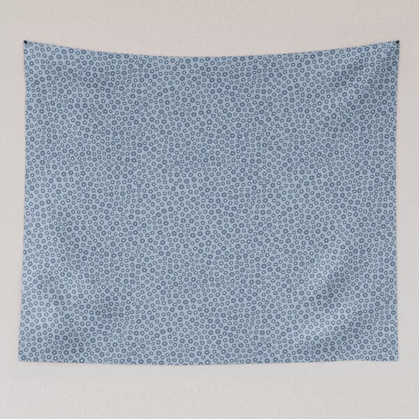 Item preview, Dusty Blue Ditsy Floral Pattern designed and sold by Zaya_art.