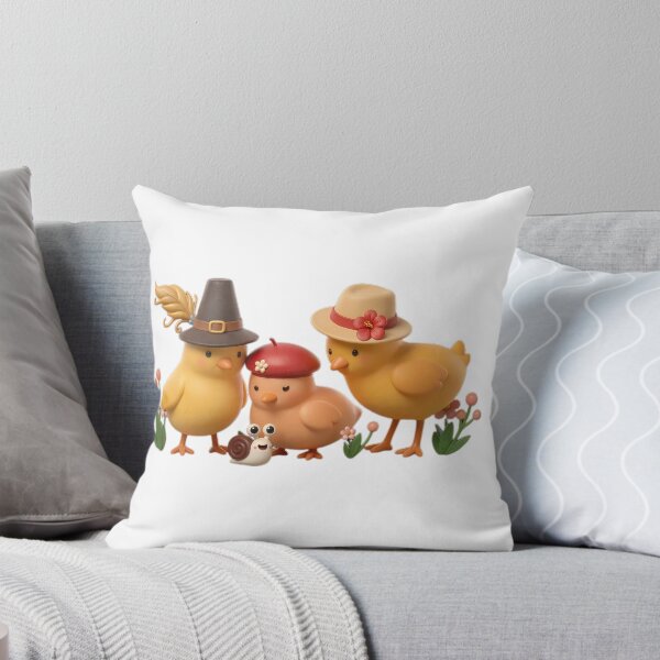Item preview, Cute Chicks and Snail in Hats designed and sold by Agnisherl.