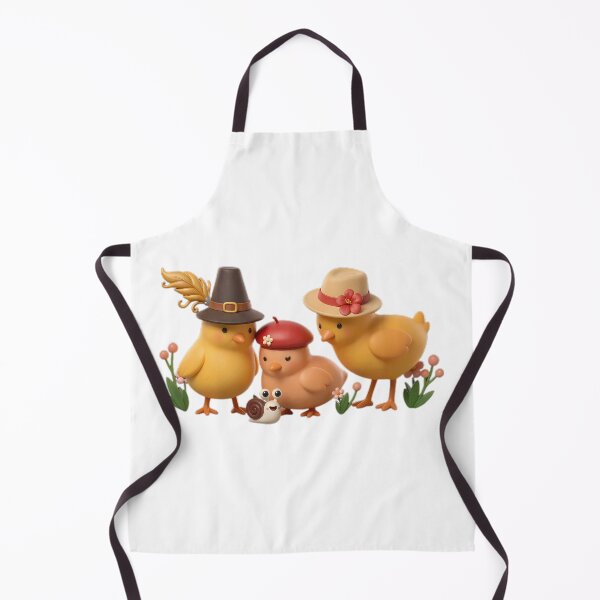 Item preview, Cute Chicks and Snail in Hats designed and sold by Agnisherl.