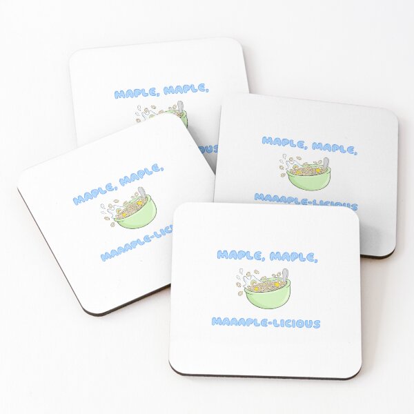 Item preview, Two and a Half Men - Maple-Licious (blue) designed and sold by Jennavbeestudio.