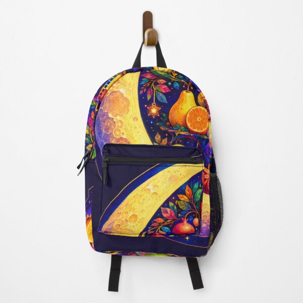 Item preview, Vibrant Crescent Moon Fruit Garden Fantasy designed and sold by suha-art.