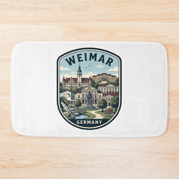 Item preview, Vintage Weimar Germany Travel Badge Landmark Scene designed and sold by k3rstman1.