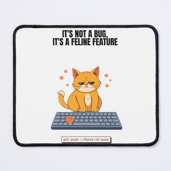 Item preview, Funny Programmer Cat Coding Bug Meme Tech T-Shirt designed and sold by bigramy.
