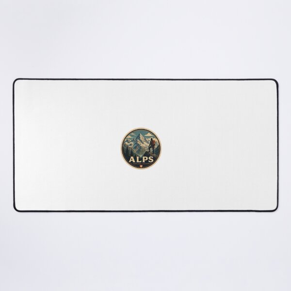 Item preview, Alps Mountains Graphic designed and sold by FanFueledStickers.