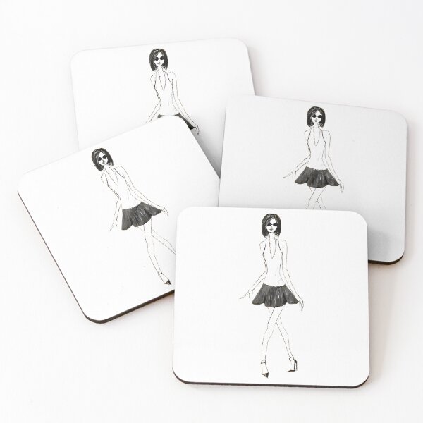 Item preview, Zara The Fashion Model Doodle designed and sold by houston-darnell.