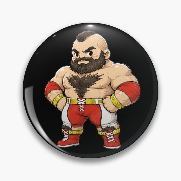 Item preview, Chibi Zangief Street Fighter Fanart designed and sold by bapupa.