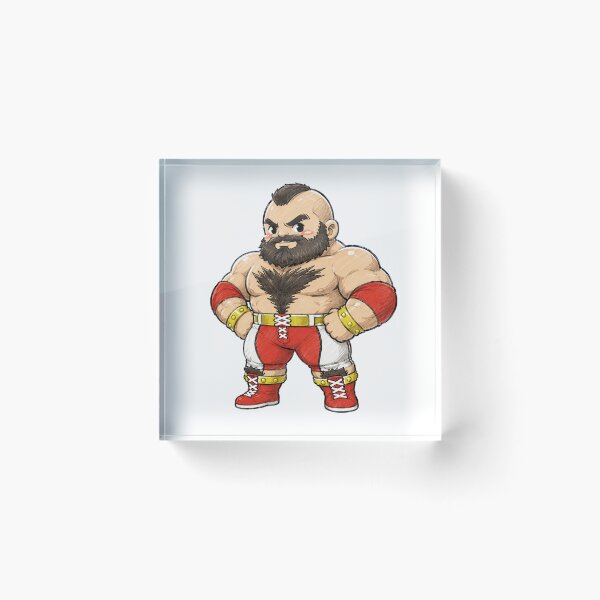 Item preview, Chibi Zangief Street Fighter Fanart designed and sold by bapupa.