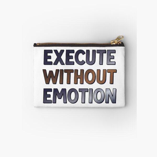 Item preview, Execute Without Emotion - Stoic Discipline Quote designed and sold by Dzblack.
