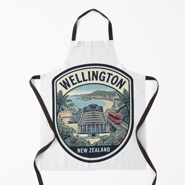 Item preview, Wellington New Zealand Retro Travel Emblem designed and sold by k3rstman1.
