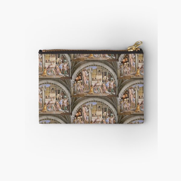 Item preview, The Fire in Borgo Renaissance Fresco designed and sold by artofuniverse.
