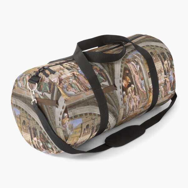 Item preview, The Fire in Borgo Renaissance Fresco designed and sold by artofuniverse.