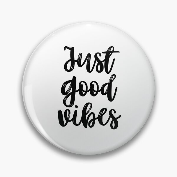 Item preview, Just Good Vibes Positive Inspirational Quote designed and sold by jianina-alondra.