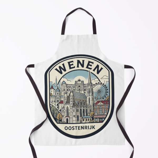 Item preview, Wenen Oostenrijk Vienna Austria Retro Travel Badge designed and sold by k3rstman1.