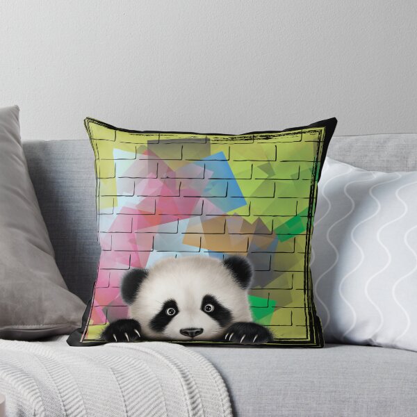 Item preview, Cute Little Panda Sitting Down designed and sold by MIKEASHOP156.