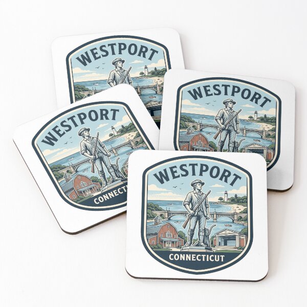 Item preview, Westport Connecticut Vintage Minute Man Souvenir designed and sold by k3rstman1.