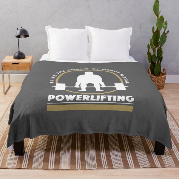 Item preview, Powerlifting | I Like The Sound Of Heavy Metal designed and sold by Pentimore.