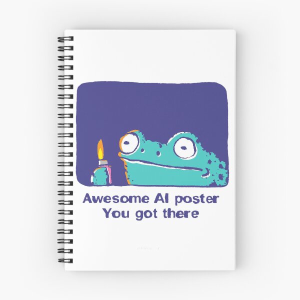 Item preview, Awesome AI Poster You Got There Frog | Funny Meme T-Shirt designed and sold by JossDesign15.