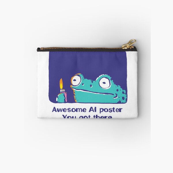 Item preview, Awesome AI Poster You Got There Frog | Funny Meme T-Shirt designed and sold by JossDesign15.