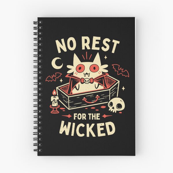 Item preview, No Rest For The Wicked - Vampire Cat designed and sold by Snouleaf.