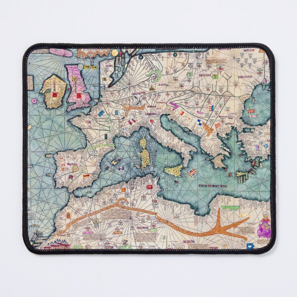 Item preview, old map of the Mediterranean region designed and sold by Calimax61.