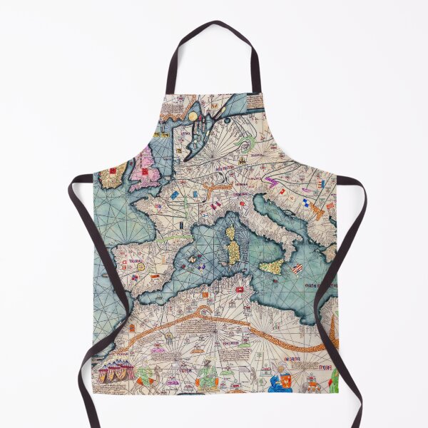 Item preview, old map of the Mediterranean region designed and sold by Calimax61.